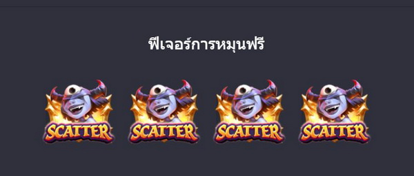 ฟีเจอร์การหมุนฟรีสล็อตอัญมณี