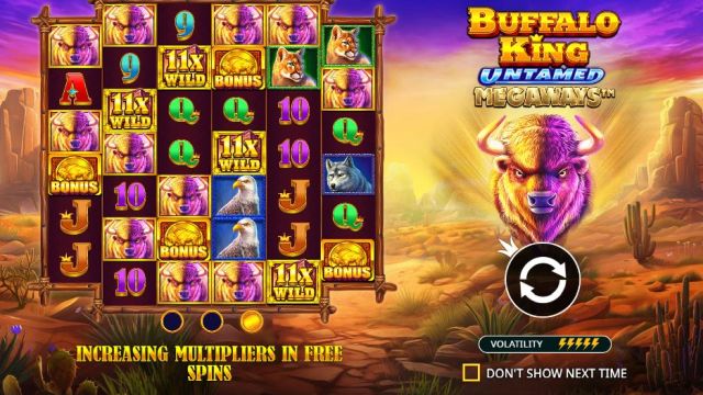 Buffalo King Untamed Megaways